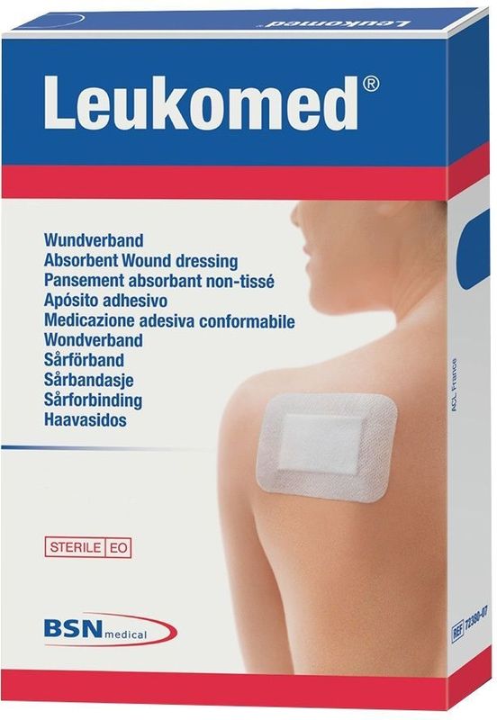 Leukomed Wondpleister - Steriel - 8,0 x 10 cm - 50 Stuks