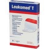 Leukomed T - Eilandpleister - Transparant - 7,2 x 5 cm - 5 Stuks