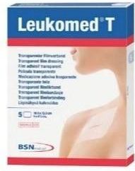 Leukomed T Transparante Eilandpleister 8 x 10 cm - 5 Stuks
