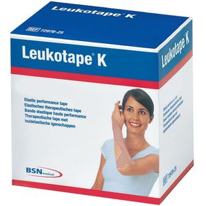 Essity - Leukotape K - Kleefwindel - Elastisch - 2,5cm x 5m