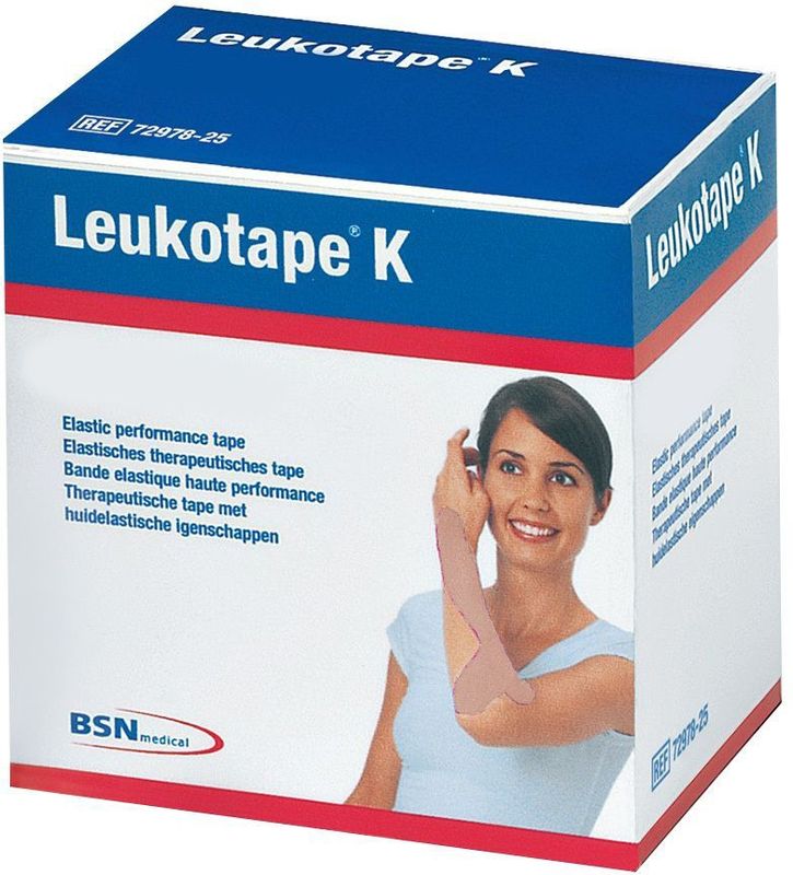 Essity - Leukotape K - Kleefwindel - Elastisch - 2,5cm x 5m