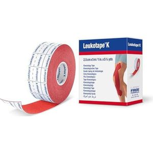 Leukotape K 5Mx2.5Cm Rood