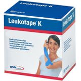 Essity - Leukotape K - Kleefwindel - Blauw - Elastisch - 2,5cm x 5m
