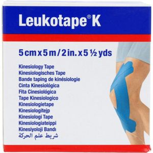 Leukotape K - Therapeutische Tape - Blauw - 5m x 5cm