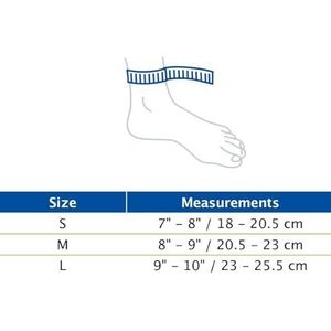 Actimove - Sports Edition - Enkelbandage - Zwart - Ademend - Compressie