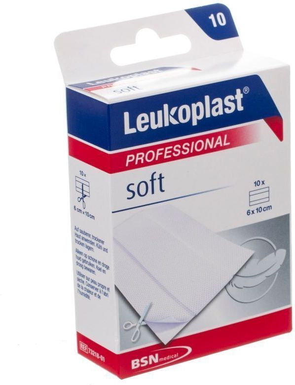 Leukoplast - Soft Verbandhechters - 6cm x 1m - Essity Belgium