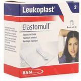 Leukoplast Elastomull Fixatiewindsel 4m x 8cm 2 st
