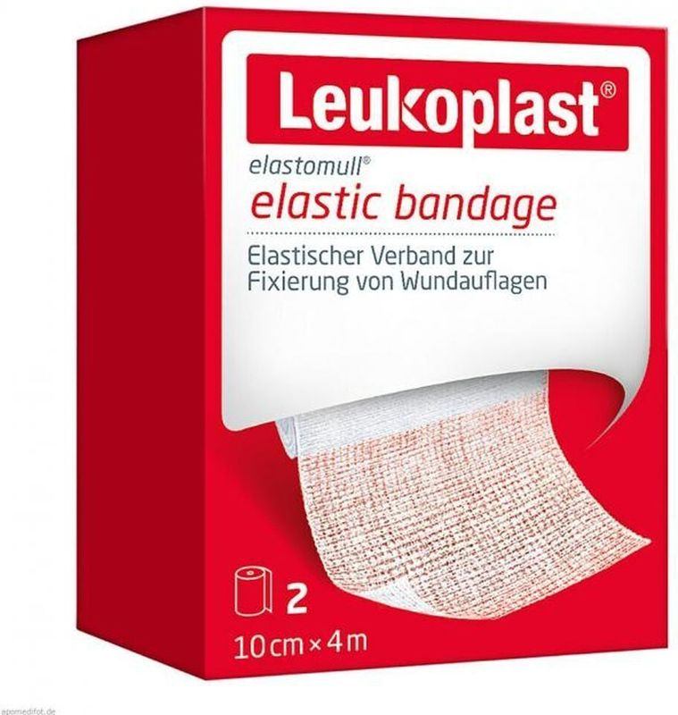 Leukoplast Elastomull® Fixatiewindsel 4 m x 10 cm 2 stuks