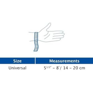 Actimove Sports Edition Polsbandage voor stabilisatie van de pols, voor sport, zwart, universele maat