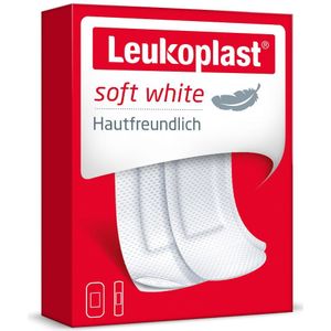 Leukoplast - Soft White - Pleisters - Wit - 20 Stuks