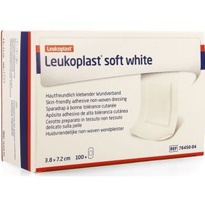 Leukoplast - Soft White - Verbandhechters - Wit - 100 Stuks