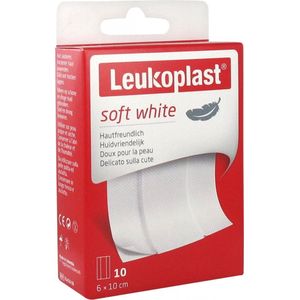 Leukoplast Pleister Zacht Wit 10 stuks