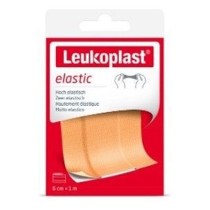 Leukoplast - Elastic - Wondpleister - 6cm x 1m - Flexibel en Hechtend