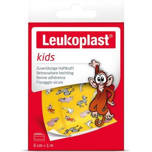 Leukoplast - Dieren Pleisters rol - 6 cm x 1 meter kinderpleisters