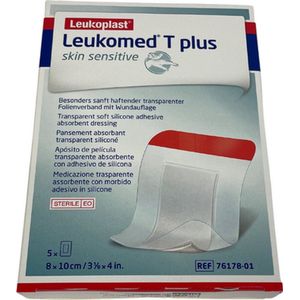 Leukomed - T PLUS - Eilandpleister - Transparant - 5 Stuks