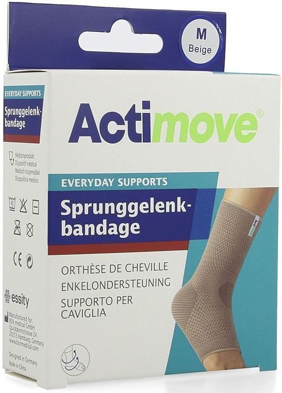 Actimove - Enkelsteun - M - Stevige Compressie - Duurzaam Comfort