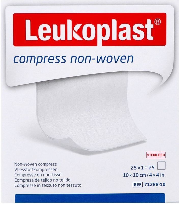 Leukoplast - Compress NW - Steriel Gaaskompres - 10 x 10 cm - 25 Stuks