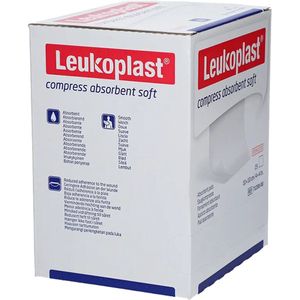 Leukoplast - Compress Absorbent Soft - Steriel Verband - 10 x 10 cm - 25 Stuks