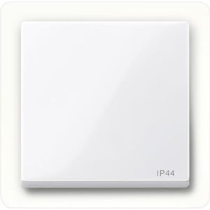 Merten 432025 Wipschakelaar IP44 actief wit glanzend systeem M