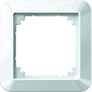 Merten 389119 Afdekking Frame 1-voudig 1-M, System M Polar-wit (glanzend) 1 stuk(s)