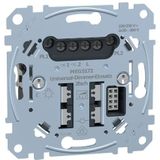 Merten MEG5172-0000 Universele dimmer, 2 deuren, metaal