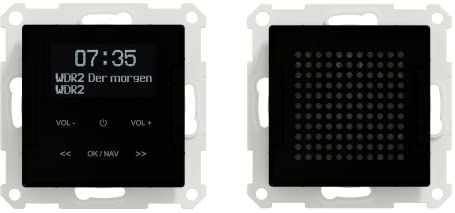 Merten - MEG4375-0303 - DAB+ Radio Set - Zwart - Bluetooth