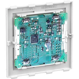 Merten MEG5116-6000 Wiser Connected Drukknopmodule, 1 inbouwstopcontact, Smart Home Design