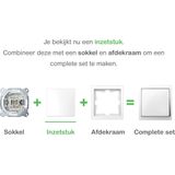 Dimmer - Zwart - Thermoplast - Voor Systeem M