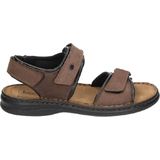 Josef Seibel Rafe Slingback Sandalen voor heren, Bruin Brasil, zwart, 49 EU