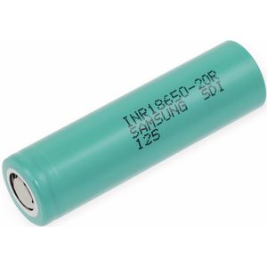 LiIon-Akku INR18650-20R, 3,6 V/2,0 Ah - Samsung