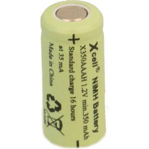 XCELL Ni-MH Akku 1/2AAA, 1,2 V, 350mAh