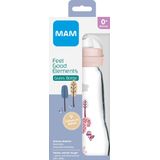 Mam Glazen Zuigfles 260 ML ( Girl)