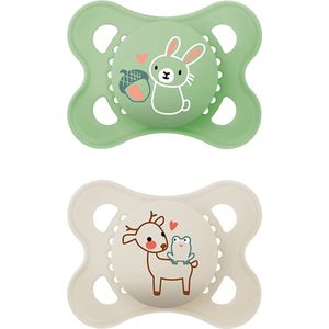 MAM Fopspeen Original Pure Siliconen - 0-6 maanden - Unisex | 100% duurzame fopspeen MAM