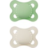 MAM Fopspeen Original Pure Plain Siliconen - 0-6 maanden - Unisex | 100% duurzame fopspeen MAM