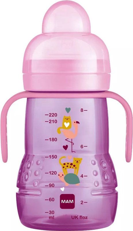 MAM Trainer+ Oefenbeker Girl 220ml 220 ml Babyflasche