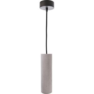 Kapego Pendant lamp, Pollux, bulb(s) not included, constant voltage, 220-240V AC/50-60Hz, number of bases: 1, GU10, 1x max. 35,00 W, concrete, gray, paintable, IP20