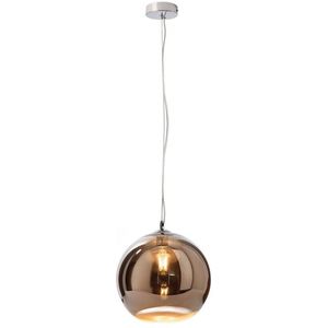 Deko-Light Pendant lamp, Furnel, bulb(s) not included, constant voltage, 220-240V AC/50-60Hz, number of bases: 1, E27, 1x max. 60,00 W, glass, silver, chrome, IP20