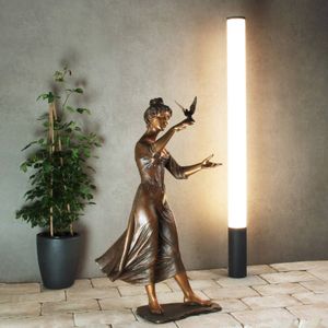 Deko Light 733058 Alhena Staande LED-buitenlamp Energielabel: F (A - G) LED 37 W Zwart, Grijs