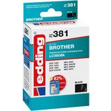 Edding - Print Cartridge - Zwart - Compatibel met Brother