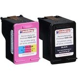 Edding Inktcartridge vervangt HP 301XL, CH563EE, CH564EE Compatibel Combipack Zwart, Cyaan, Magenta, Geel EDD-440 EDD-4