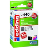 Edding Inktcartridge vervangt HP 301XL, CH563EE, CH564EE Compatibel Combipack Zwart, Cyaan, Magenta, Geel EDD-440 EDD-4