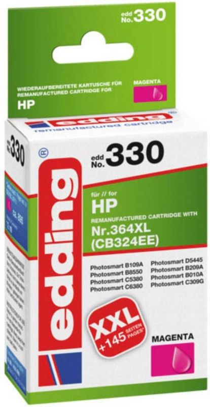 Edding Tintenpatrone kompatibel mit HP 364XL magenta