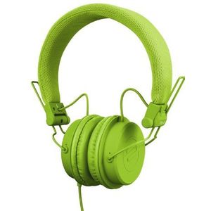 Reloop RHP-6 groene DJ- en Lifestyle-hoofdtelefoon met diepe bas, afgestemd midden en transparante hoge tonen, gesloten constructie, groen