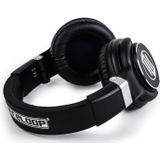 Reloop RHP-15 DJ-hoofdtelefoon - Geoptimaliseerde Geluidsweergave - Draaibare Oorschelpen - Vergulde Aansluitingen - Incl. 6,3mm Adapter - Zwart
