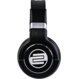 Reloop RHP-15 DJ-hoofdtelefoon - Geoptimaliseerde Geluidsweergave - Draaibare Oorschelpen - Vergulde Aansluitingen - Incl. 6,3mm Adapter - Zwart