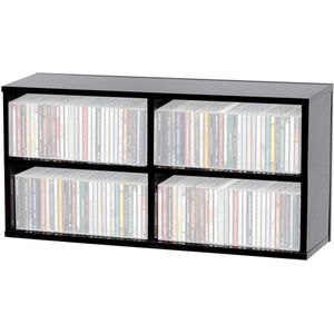 Glorious DJ AMS-CD-BOX-180-BLK 241493 CD-opbergdoos, 705 x 155 x 325 mm, zwart