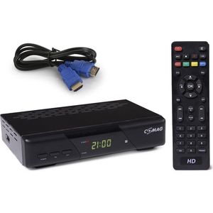 Comag SL30T2 DVB-T2 HD Receiver, voor gratis ontvangst van NPO 1,2, en 3 en regionale TV via Digitenne