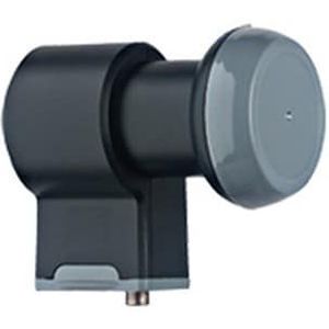 Comag Boca Digital-compatibele enkele SAT LNB, voor digitale of analoge ontvangst van een satelliet, n (Enkele LNB), LNB, Zwart