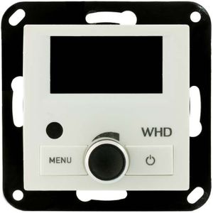 WHD DAB+ inbouwradio RC, ws DAB+radio w.55x55mm 113-015-03-001-00 met FB (113015030010000) (DAB+, DAB, FM), Radio, Wit