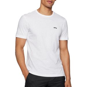 BOSS T-shirt voor heren met curved T-shirt